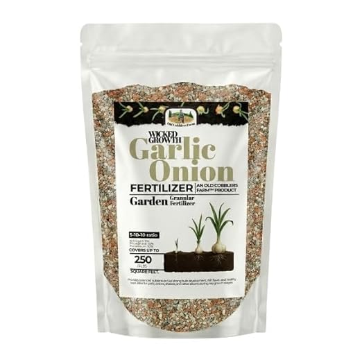 Old Cobblers Farm™ Wicked Growth Garlic + Onion Fertilizer–Nourishes Roots,Enhances Flavor, and Boosts Plant Health with Eco-Friendly Slow-Release Nutrients for Robust Growth (5/110/15/20 lbs) (5lb)