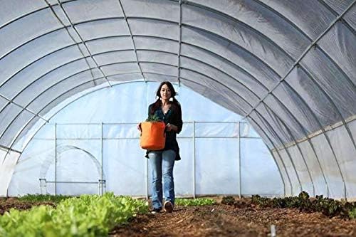 Bootstrap Farmer Grow Bags 7 Gallon, Green 10 Pack, Colored Fabric Pot for Peppers, Potatoes, Tomatoes and Plants