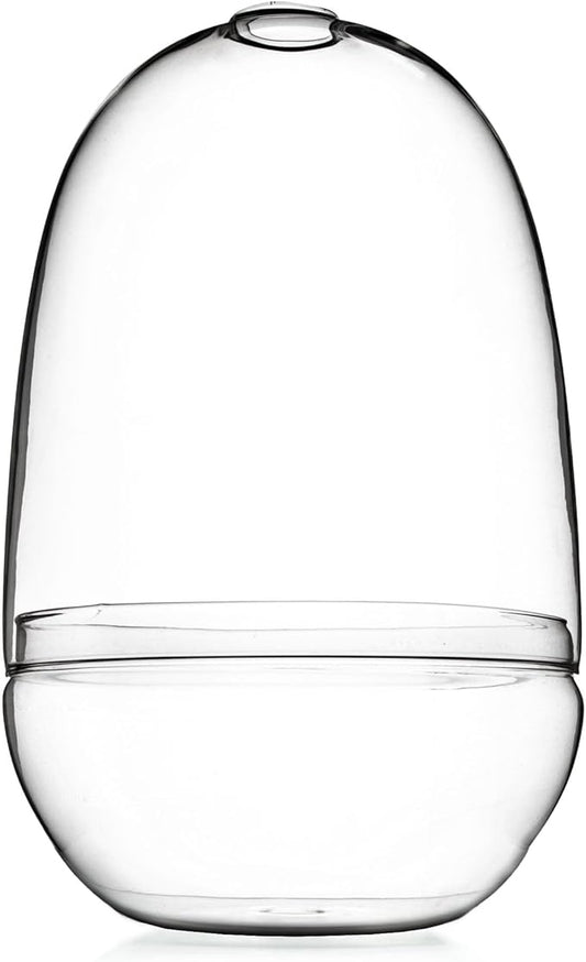 Bloomingville Large Clear Glass Terrarium