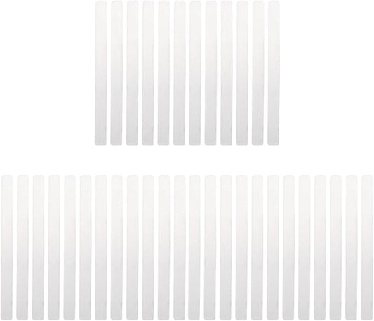 Garneck 72Pcs Acrylic Plant Labels DIY Garden Markers Waterproof Plant Tags Flower Id Stakes for Gardening Identifying Labels