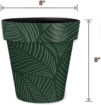Briarwood Lane Tropical Leaves Small Planter