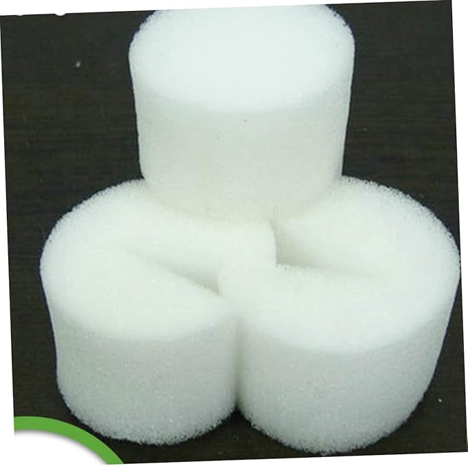 Milisten Hydroponic Planting Sponges 50 Pack 1.73 Inch Seedling Starter for Soilless Cultivation Indoor Gardening and Hydroponics Grow Media