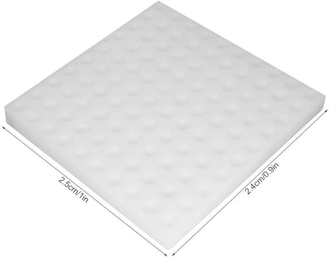 Mumusuki Sponge Cubes, Hydroponic Sponge Planting Tool DIY Foam Cloner, Reusable for Net Pots Aeroponics, for Greenhouse Hydroponic Gardening