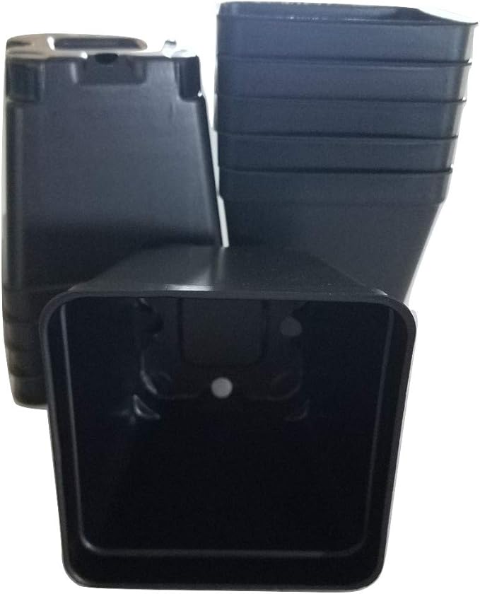 Set of 3 Trays Plus 54 POTS - 3.5" Square pots