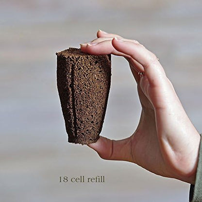 Park Seed 36 Pack Refill Sponges for The 18-Cell Planting Block