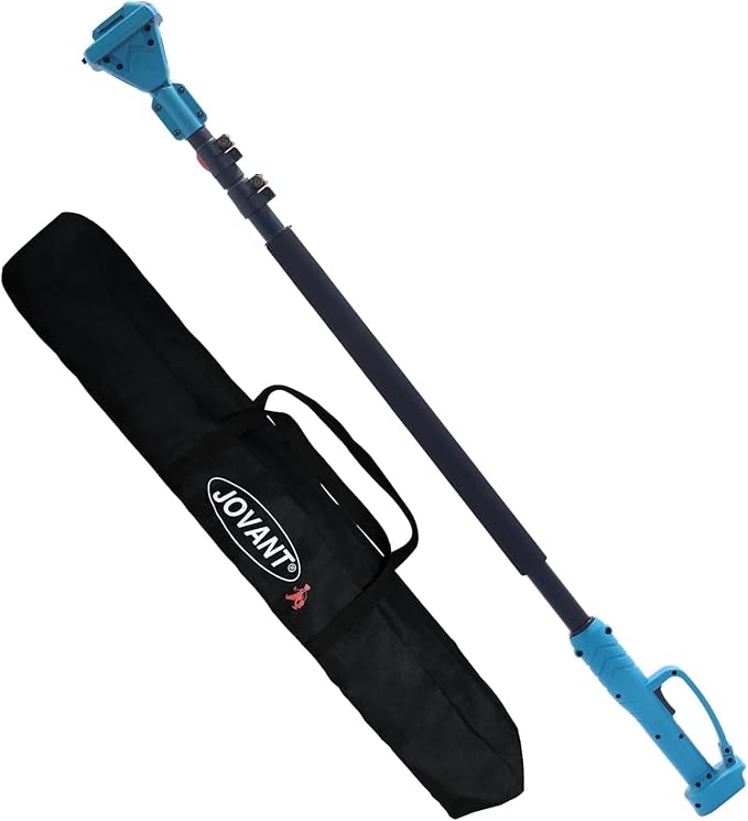 15-Foot Reach for JOVANT Mini Chainsaw.Up to 15.3 Ft Reach for JOVANT 6 inch Chainsaw&Power Drill (Only Pole)