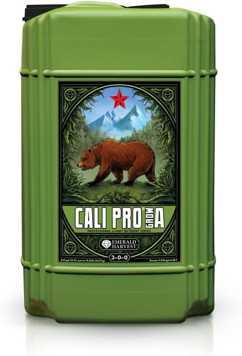 Emerald Harvest 723900 Cali Pro Grow A 6 Gal/22.7 L (1/Cs) fertilizers, Natural