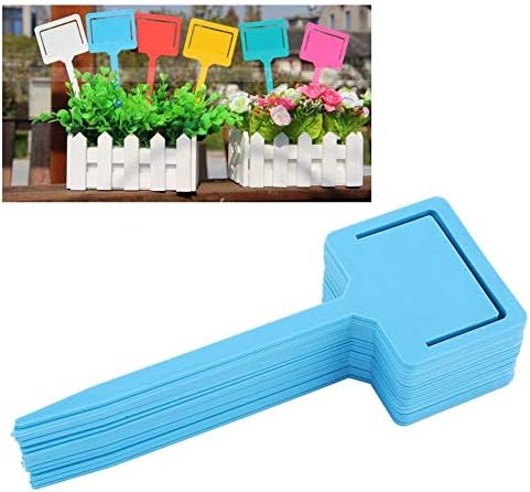 20 Pcs Plant Labels, PVC Gardening Flower Plant Label Identification Tags Garden Stake Tool(02)