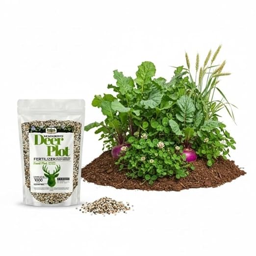 Old Cobblers Farm™ Wicked Growth Wildlife Deer Plot Fertilizer - Perfect Blend for Deer, Turkey & Game - Balanced NPK for Robust Growth (5 lbs | 10 lbs | 15 lbs | 20 lbs) (5 lbs)