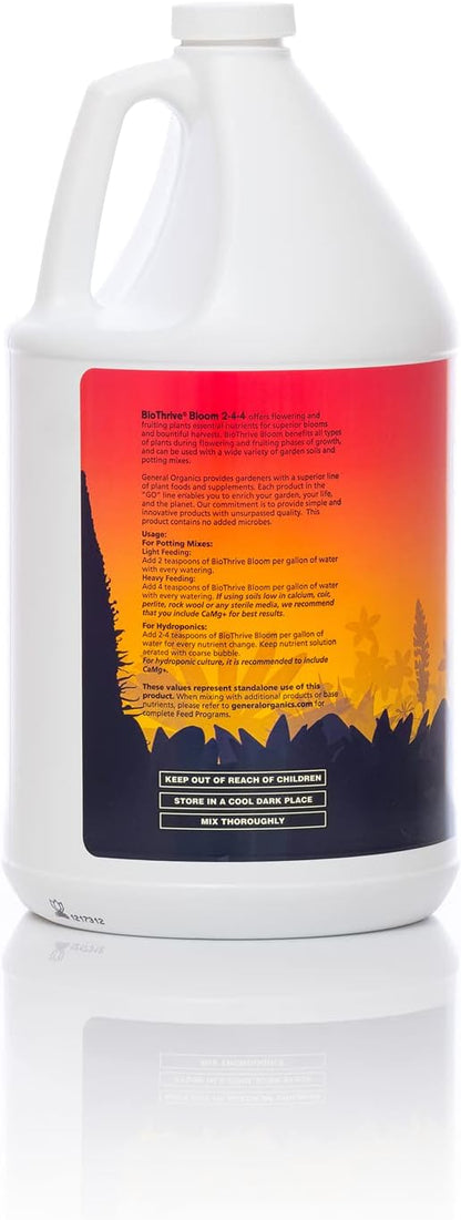 General Hydroponics Gh5133 Bio Thrive Bloom, gallon