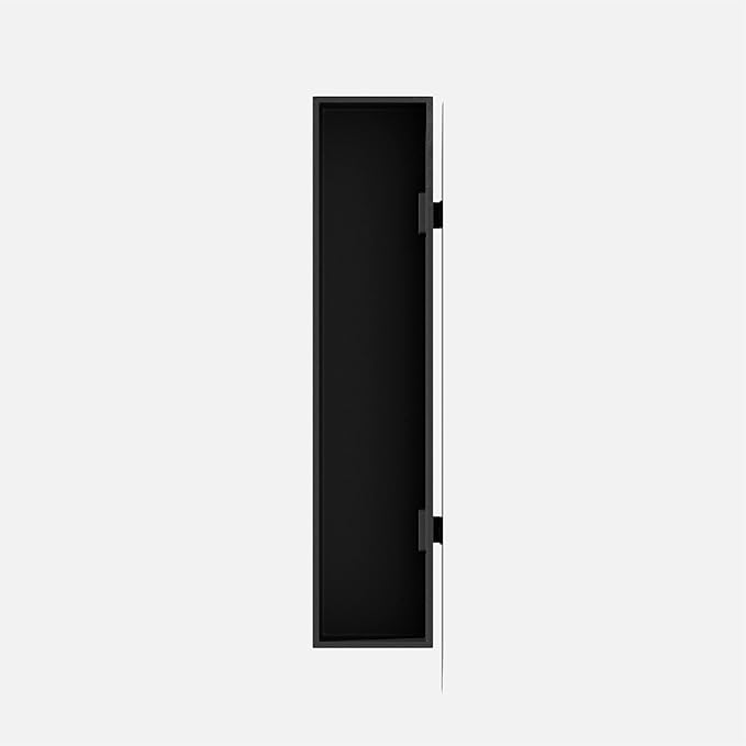 Veradek Forma Series Trough Hanging Planter - Rectangular Planter for Window Sill/Wall Decor | Made from Plastic-Stone Material | Modern Décor for Succulents, Indoor Small Plants