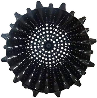 Air Pruning Planters 5 Gallon 6-Pack, Sturdy Plastic Roots Control Planter Container for Fruit Vegetable Garden Orchard, Size 12"x12",Black