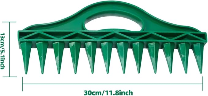 Grass Seed Spreader Hand Held Seed Planter Set,Fertilizer Dispenser for Garden Lawn Seed Salt Ice Melt Earth Food, Seed Shaker Planting Tool Mini Seed Spreader for Planting,Courtyard, Farm