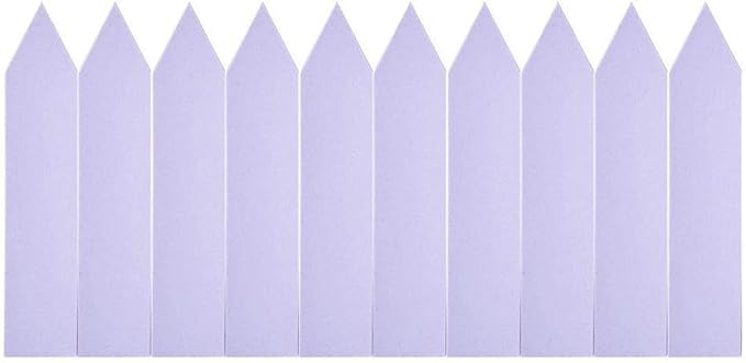 Hydrofarm Macore Co HGPML1000 Plant Stake Labels, 4 x 5/8", Lavender