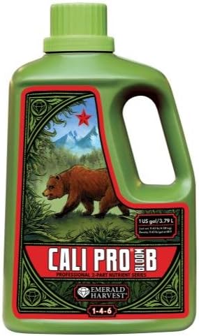 Emerald Harvest 723922 Cali Pro Bloom B, 3.8 L fertilizers, Natural