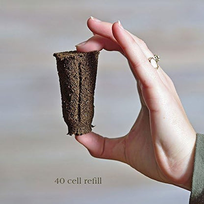 Park Seed 80 Pack Refill Sponges for The 40-Cell Planting Block