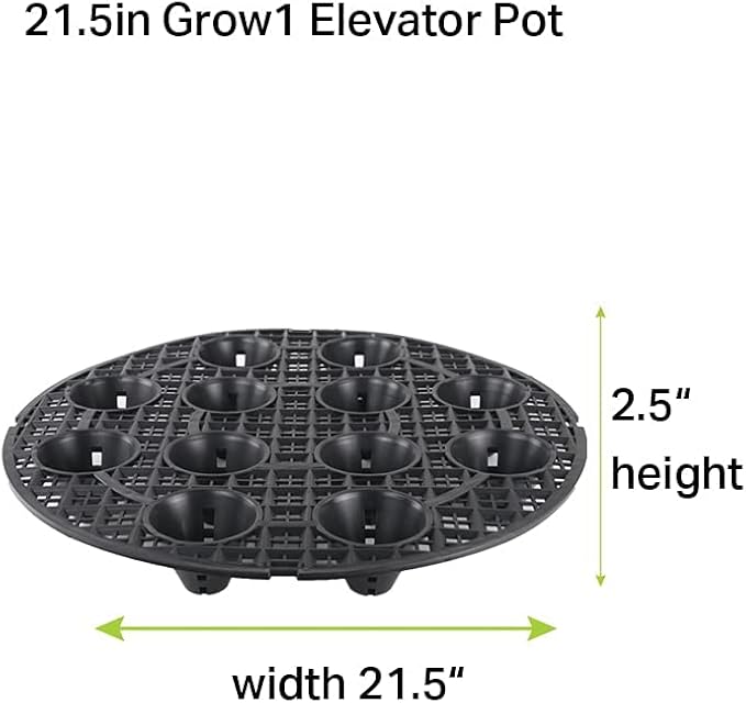Grow1 21.5-Inch Pot Elevators for Plants (1-Piece)
