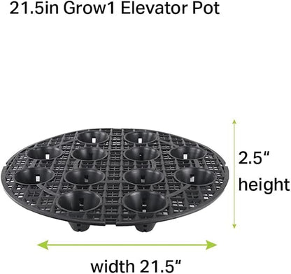 Grow1 21.5-Inch Pot Elevators for Plants (6-Pack)