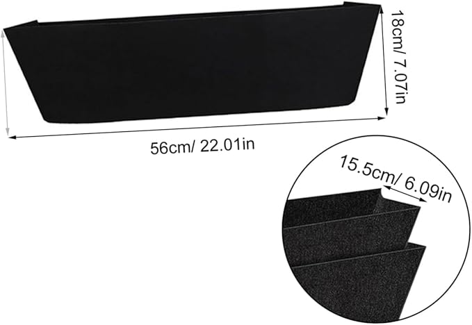 SUPVOX Hanging Planter Liner Felt Basket Inserts Non-Woven Fabric Pot Liner for Balcony Garden Plant Supplies 22X8X7 Inches