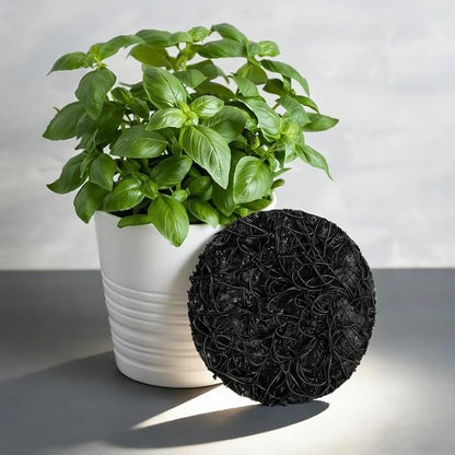12 Pack Pot Mesh Drainage Discs, 6 Inch Thickened Drainage Hole Insert Pads, Reusable Plant Pot Bottom Mesh Mats for Indoor Outdoor Gardening to Prevent Soil Loss and Keep Root Healthy