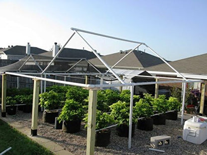 MAUI MIKE'S Soft Pot (10 Gallon) (5 Pack) Best Fabric Aeration Garden Pots and Grow Bags from Sewn Handles for Easy Moving.Made from Recycled Water Bottles.