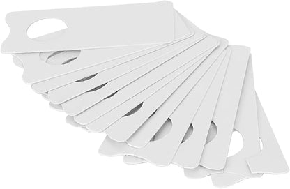 600pcs Plant Labels PVC Plant Tags with to Hung It On The Branches for Distinguishing and Identify Flowers Or Plants