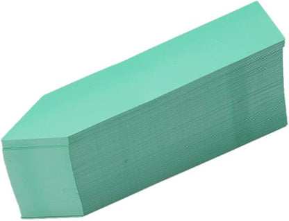 100 Pcs Plastic Plant Seed Labels Pot Marker Nursery Garden Stake Tags (Green)
