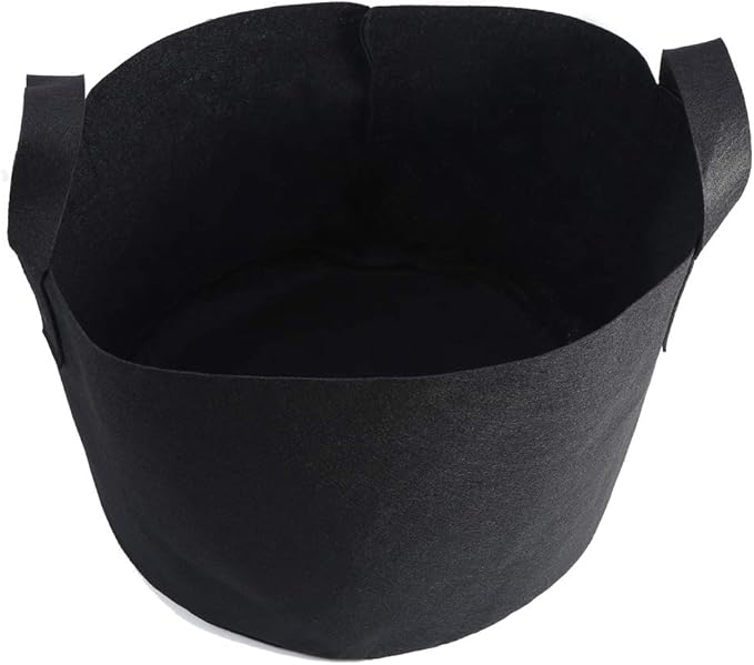 Plant Grow Bag, Thickened Nonwoven Fabric Planting Pot with Handle Aeration Planting Pot Container 1/2/3/5/7/10 Gallon 1Pc (29 x 41 cm (10 Gallons))
