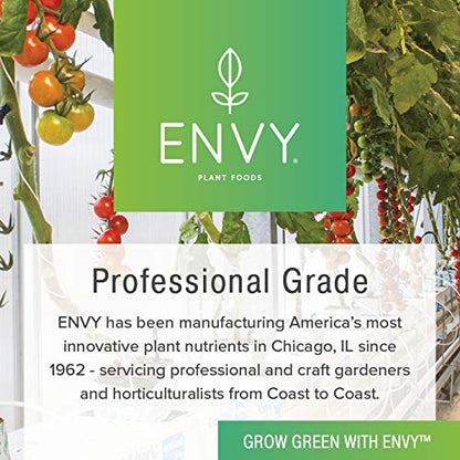 ENVY Solution Grade Calcium Nitrate (15-0-0) Prevents Blossom End-Rot from Calcium Deficiency in Tomatoes & Peppers (3.0 lb x 3)