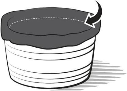 Barrel Liner Kit – Heavy-Duty 100 Micron Plastic Liner with Drain Tubes & Mesh – Prevents Rot, Conserves Water, Fits Wine, Whiskey, Acacia & Cedar Planters – Made in New Zealand