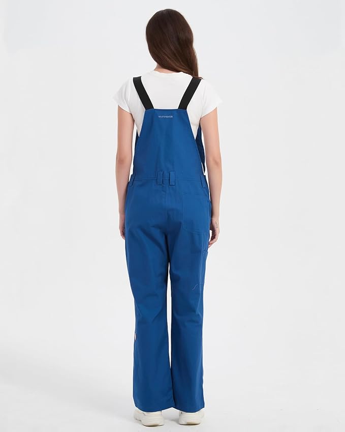 Women's Comfort Fit Tough Flex Canvas Work Bib Overalls