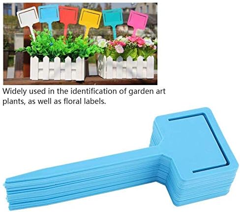 20 Pcs Plant Labels, PVC Gardening Flower Plant Label Identification Tags Garden Stake Tool(02)