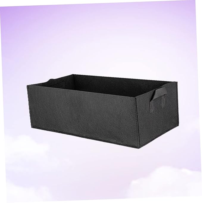 Sosoport Gallon Growth Bag Root Control for Strawberries Easy to Move Store Raised Vegetable Bed Garden Tool