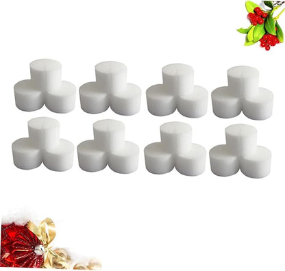 Milisten Hydroponic Planting Sponges 50 Pack 1.73 Inch Seedling Starter for Soilless Cultivation Indoor Gardening and Hydroponics Grow Media