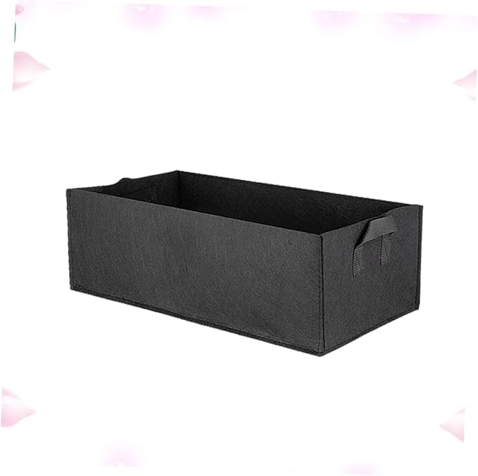 Sosoport Root Control Gallon Planting Bag Square Potato Growth Bag for Lightweight Reusable Double Handles