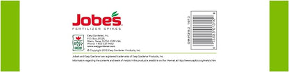 Jobe’s Slow Release Tree and Shrub Fertilizer Spikes, Easy Plant Care for Oak, Maple, Dogwood, Boxwood, and Many More Acid Loving Trees and Shrubs, 9 Count