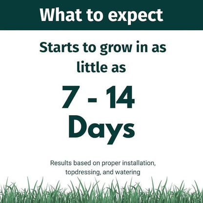 Envy Turf Type Tall Fescue Grass Seed (50 lbs.) - 100% Weed Free - Drought Tolerant - Non-Returnable