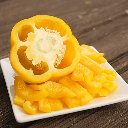 Park Seed Sweet Pepper Vegatable Plant Seeds, Easy to Grow, Spring Garden, Whopper Hybrid Yellow, Pack of 15
