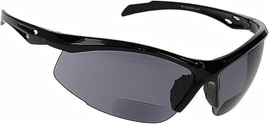 Bifocal Safety Glasses - Safety Glasses with Readers for Healthcare, Woodworkers, Motorcyclists, Workshop - Ansi Z87+