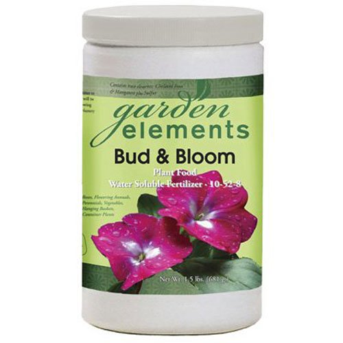 Garden Elements Bud & Bloom, 10-52-8 Water Soluble Plant Food, 3 lb Container