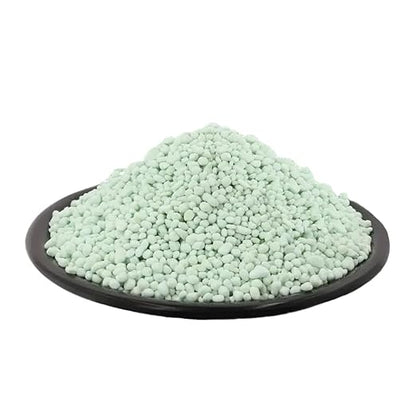 GRANDAN Ferrous Sulfate Heptahydrate - 3/16 Inch FeSO4*7H2O Granules - 20% Iron (Fe) Stable and Easy to Store - Organic Lawn Fertilizer for Vegetables and Plant Growth (8 Oz)