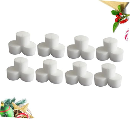 Milisten Hydroponic Planting Sponges 50 Pack 1.73 Inch Seedling Starter for Soilless Cultivation Indoor Gardening and Hydroponics Grow Media