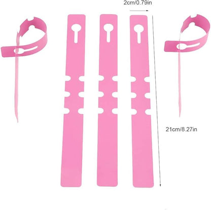 100Pcs Nursery Plant Tags Plastic Plant Tree Markers Wrap Around Hanging Nursery Garden Decor Reusable Labels Lawn Ornament 21 x 2cm ()