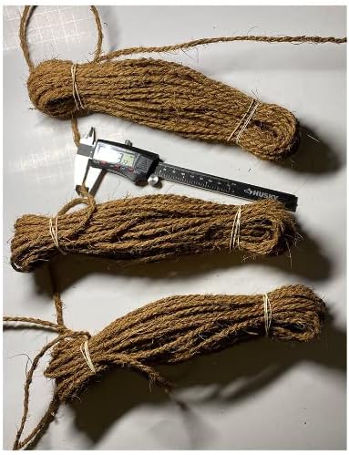 Tomato Tying Garden Twine Made of Premium Quality Coconut Fiber (Coir Fiber) Length 60 feet Thickness 3 mm