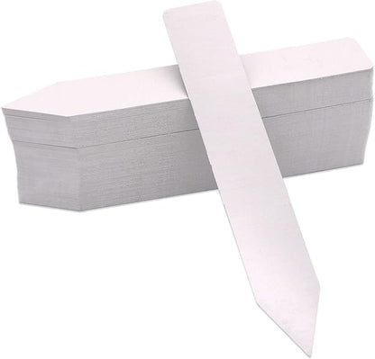 Plastic Plant Labels 100 PCS Garden Plant Tags 1x6 inch Nursery Garden Labels Waterproof Flower Marker for Decoration