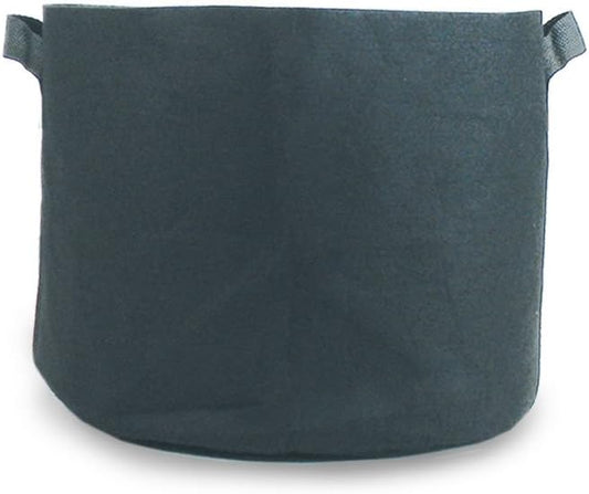 HTG Supply Phat Sacks 5-Gallon Indoor/Outdoor Black Fabric Grow Pot - 50-Pack