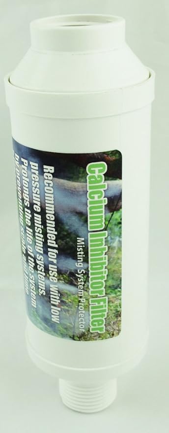 WaterSentinel WS-21 Calcium Inhibitor Filter and Misting System Protector , white