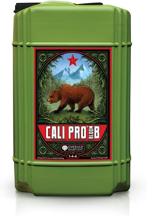 Emerald Harvest 723924 Cali Pro Bloom B 6 Gal/22.7 L (1/Cs) fertilizers, Natural
