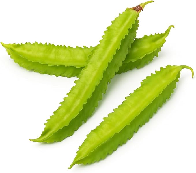 50+ Winged Bean Seeds – Dragon Bean, Four-Angled Bean – Tropical Climbing Vegetable – Non-GMO, Heirloom, Fast Growing – 60–90 Days to Harvest – Mai’s Family