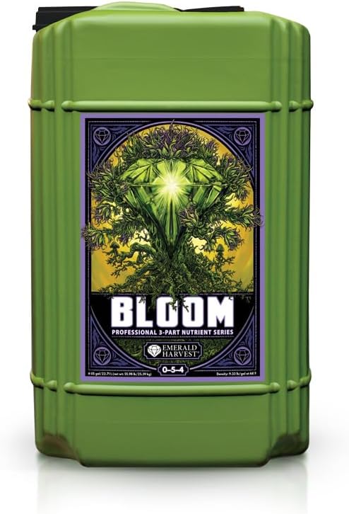 Emerald Harvest 723892 Bloom 6 Gallon/22.7 Liter (1/Cs) fertilizers, 22.7 L, Natural